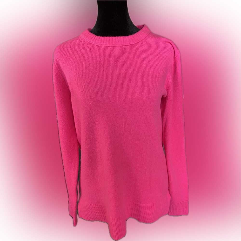 J. Crew Extra Soft Wool Blend Crew Neck Sweater - Size Small